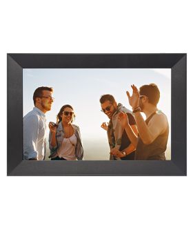 Inov8 10" Digital Frame with Frameo - Black Beveled