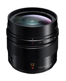 Panasonic 12mm f1.4 LEICA DG SUMMILUX ASPH. Lens (Open Box)