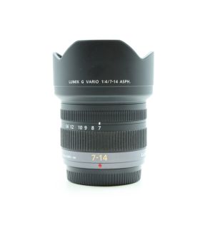 Used Panasonic 7-14mm f4 LUMIX G VARIO ASPH. Lens