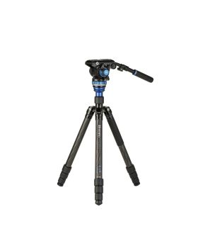 Benro C3883 Carbon Fibre Travel Tripod & S6 PRO Video Head Kit