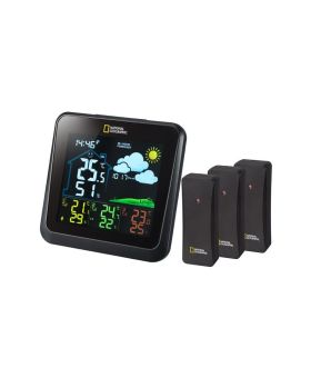 National Geographic Weather Station & 3 Sensors