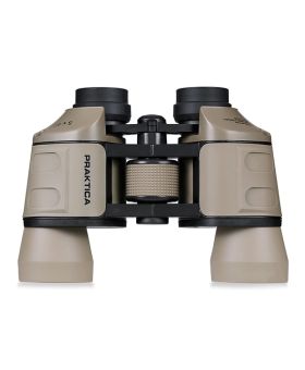 Praktica Falcon 8x40 Porro Prism Binoculars With Compass & Backpack - Sand