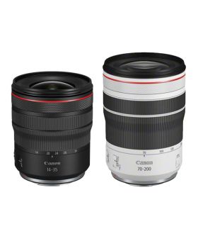 Canon RF 14-35mm f4 L IS USM & RF 70-200mm f4 L IS USM RF Lens Bundle