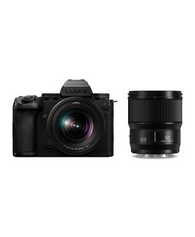 Panasonic Lumix S5 IIX Mirrorless Camera, 20-60mm & 50mm f1.8 Lens (Open Box)