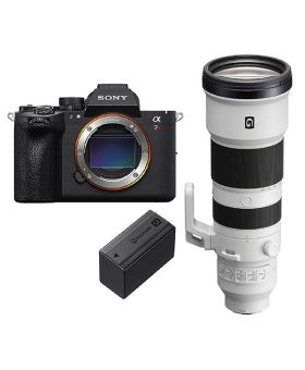 Sony A7R VI Mirrorless Camera, 400-800mm Lens & Extra NP-SA100 Battery