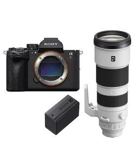 Sony A7R VI Mirrorless Camera, 200-600mm Lens & Extra NP-SA100 Battery