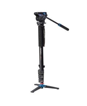 Benro A48FDS4 Aluminum Monopod & S4 Video Head