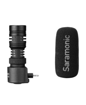 Saramonic SmarMic+ DI SmartPhone Microphone (for Apple iOS Lightning Connection)