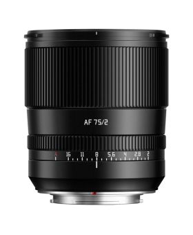 TTArtisan AF 75mm f2 Black Lens (Fujifilm X)