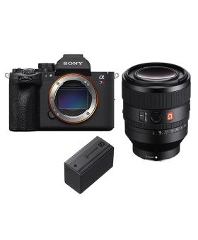 Sony A7R VI Mirrorless Camera, 50mm f1.2 GM Lens & Extra NP-SA100 Battery