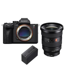 Sony A7R VI Mirrorless Camera, 16-35mm f2.8 GM II Lens & Extra NP-SA100 Battery