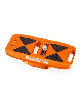 3 Legged thing BASE85 85mm Peak Design Plate For Ellie L-Bracket (Copper)