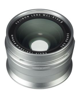 Fujifilm WCL-X100 II Wide Conversion Lens for X100V (Silver)