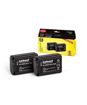 Hahnel HL-XW50 Camera Battery Twin Pack For Sony (NP-FW50)