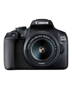 Canon EOS 2000D DSLR Camera & 18-55mm IS II Lens