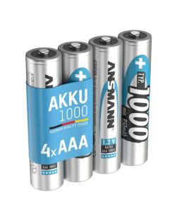 Ansmann AAA Rechargeable Batteries (4-Pack)