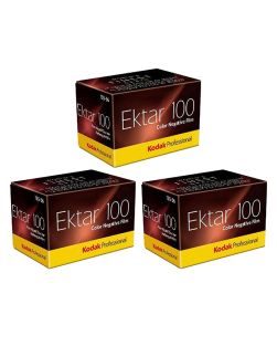 Kodak Professional Ektar 100 36 Exposure 35mm Film Triple Pack