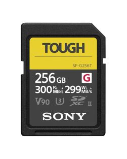 Sony 256GB G-Series TOUGH UHS-II 299MB/s SDXC Memory Card