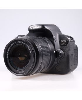 Used Canon EOS 650D DSLR Camera & 18-55mm IS Lens