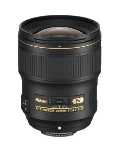Refurbished Nikon 28mm f1.4E ED AF-S Nikkor Lens