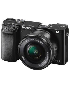 Sony A6000 Mirrorless Camera & 16-50mm Power Zoom Lens Kit (Black) 