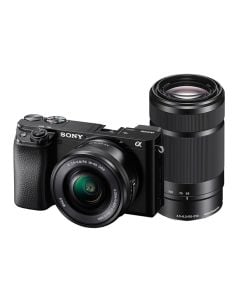 Sony A6100 Mirrorless Camera, 16-50mm Lens & 55-210mm Lens Kit