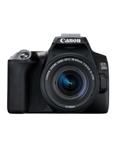 Canon EOS 250D DSLR Camera &amp; 18-55mm IS STM Lens (Black)