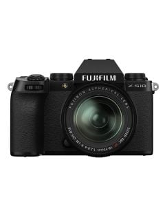Fujifilm X-S10 Mirrorless Camera & 18-55mm XF Lens