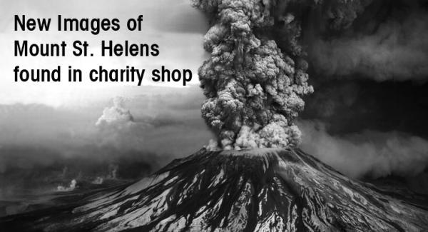 Never before seen photos of Mount St. Helens eruption found in charity shop camera