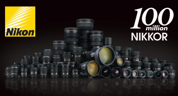 Nikon have made 100Million Lenses