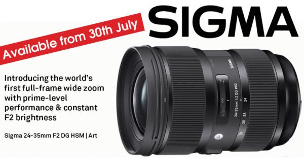 Sigma 24-35mm f2 DG HSM | Art Coming Soon