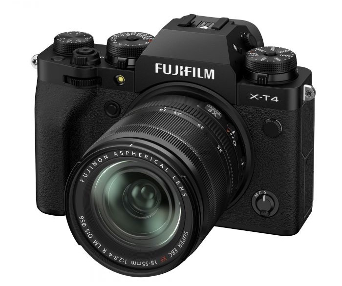 Fujifilm X-T4 Mirrorless Camera & 18-55mm OIS XF Lens (Black)